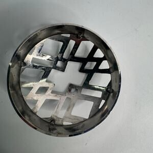 Yankee Candle Geometric  Illuma Lid Silver Topper